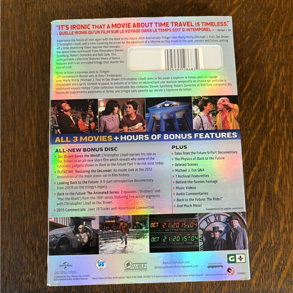 Back to the Future 30th Anniversary Trilogy Blu-ray - Picture 2 of 5
